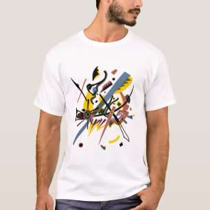 Camiseta Pequenos mundos, Vassily Kandinsky em cores digita