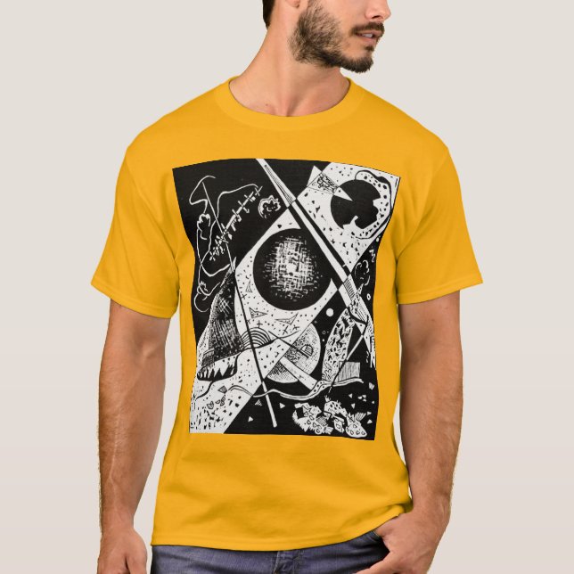 Camiseta Pequenos mundos VI - Kandinsky (Frente)