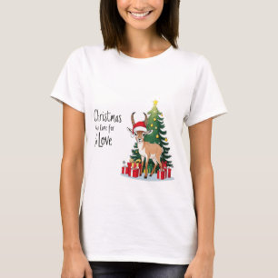 Camiseta Pequenos Papais noeis de Visto Ibex com 'Natal