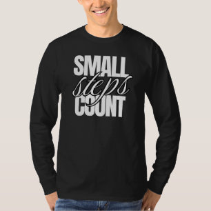 CAMISETA PEQUENOS PASSOS CONTAM