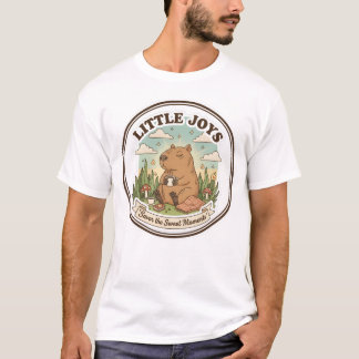 Camiseta Pequenos Prazeres do Capy