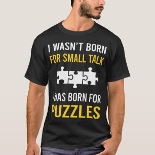 Camiseta Pequenos Quebra-cabeça de Talk
