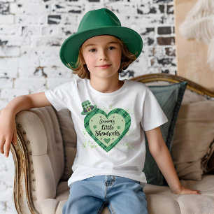Camiseta "Pequenos Shamrocks" - Ruas personalizadas.