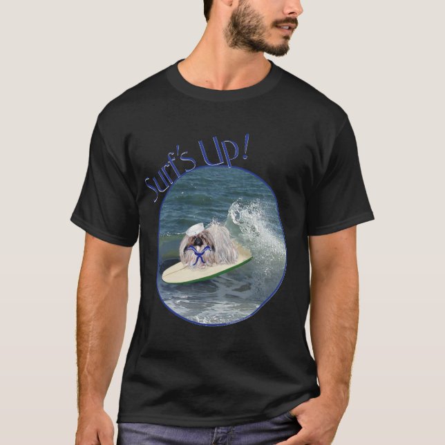 Camiseta Pequinês de Farda de Marinheiro (Frente)