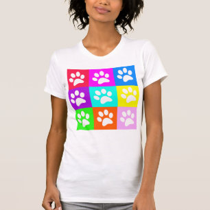Camiseta "Per Paws" Pop Art T-Shirt