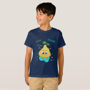 Camiseta Pera amarela engraçada