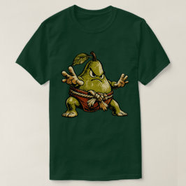 Camiseta Pera Sumo — Lutador de Sumô de Frutas Engraçado Vi