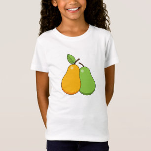 Camiseta Peras Amarelas e Verdes