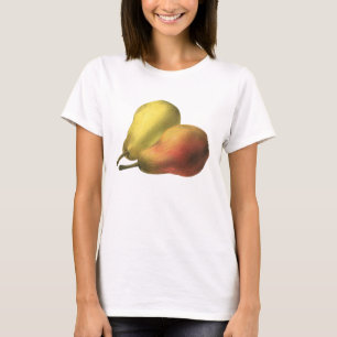 Camiseta Pêras Antigas, Alimentos Orgânicos, Frutas Maduras