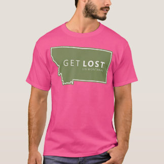 Camiseta Perca-se em Montana Ost Camping Aventura de Hiking