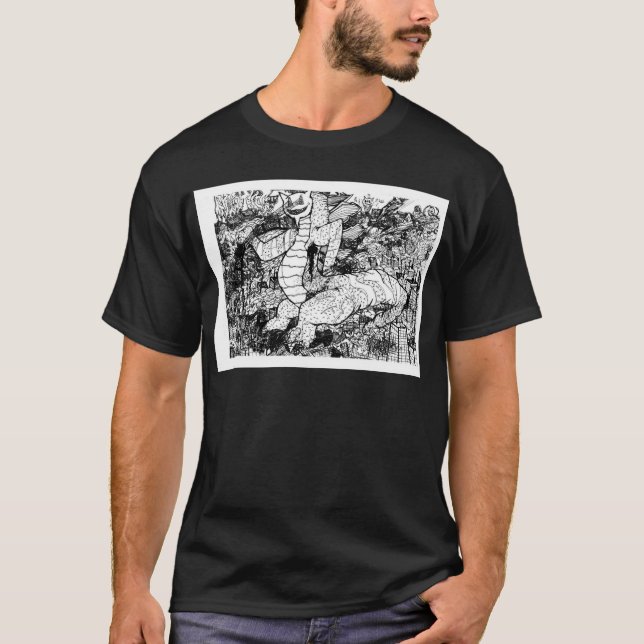 Camiseta Percentum Godzilla (Frente)