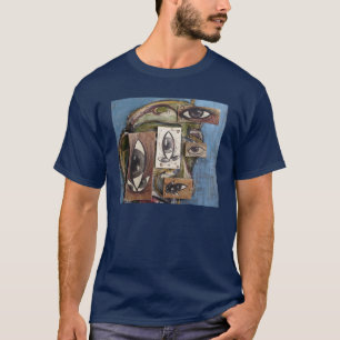 Camiseta Percepção no t-shirt da obscuridade da cor