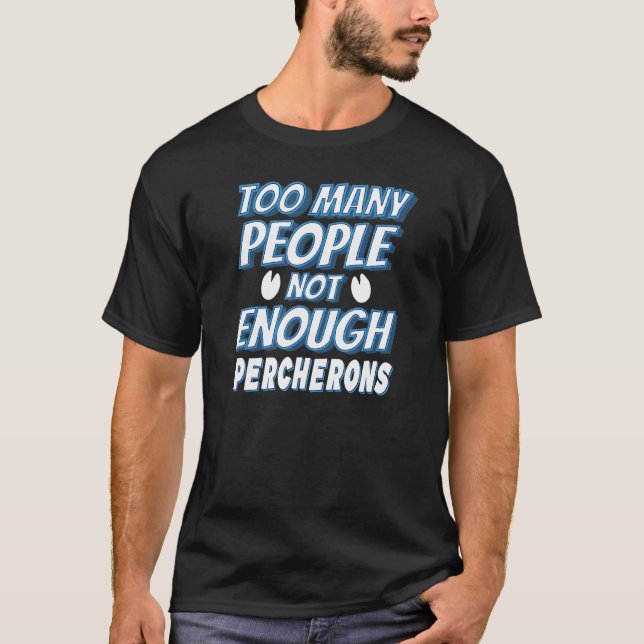 Camiseta Percheron Horse Rider (Frente)