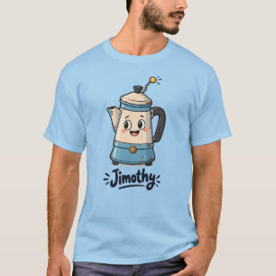 Camiseta Percolador Curto e Excêntrico Jimothy Vibração Div