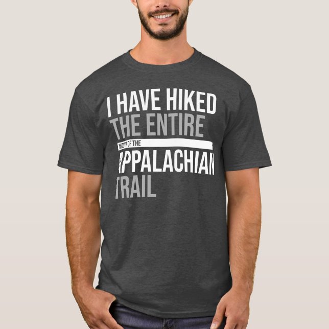 Camiseta Percorreram Toda A Largura Do Appalachian (Frente)