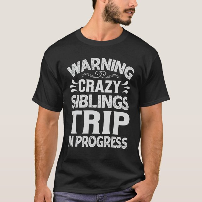 Camiseta Percurso de Irmãos Loucos em Andamento com (Frente)