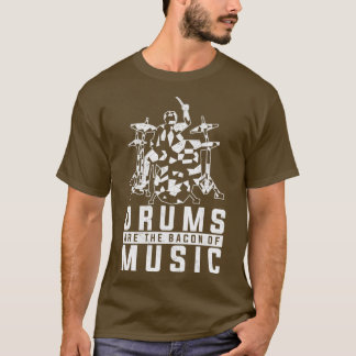 Camiseta Percussion Music Lover Gift Rock Musical Drums