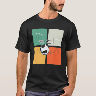 Camiseta Percussionist Drummer Instrumentalist Rock And Rol