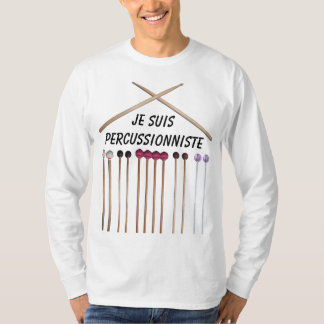 Camiseta percussões