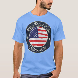 Camiseta Percy Priest Lake - Patriotic Tennessee Souvenir T