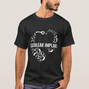 Camiseta Perda Auditiva Conscientização Amor Implante Cocle