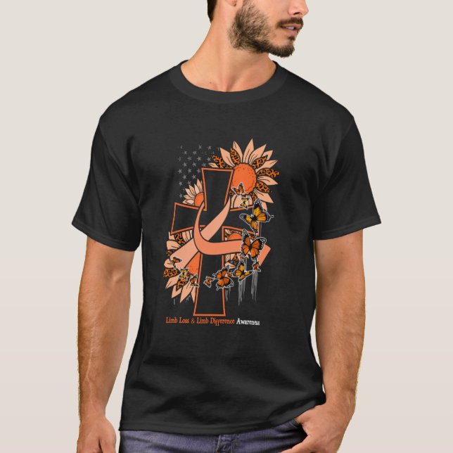 Camiseta Perda da Cruz Cristã e Diferença dos Membros em Re (Frente)