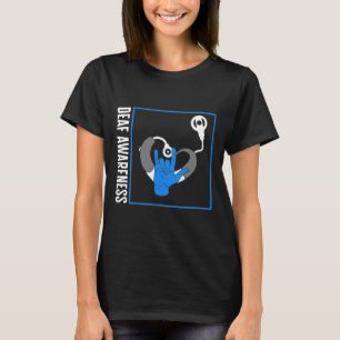 Camiseta Perda de Consciência Implante Coclear Surdo Asl Au
