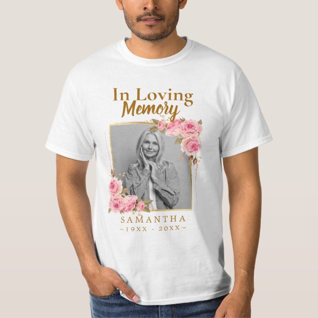 Camiseta Perda de fotos da mãe em T-Shirt adorável (Frente)