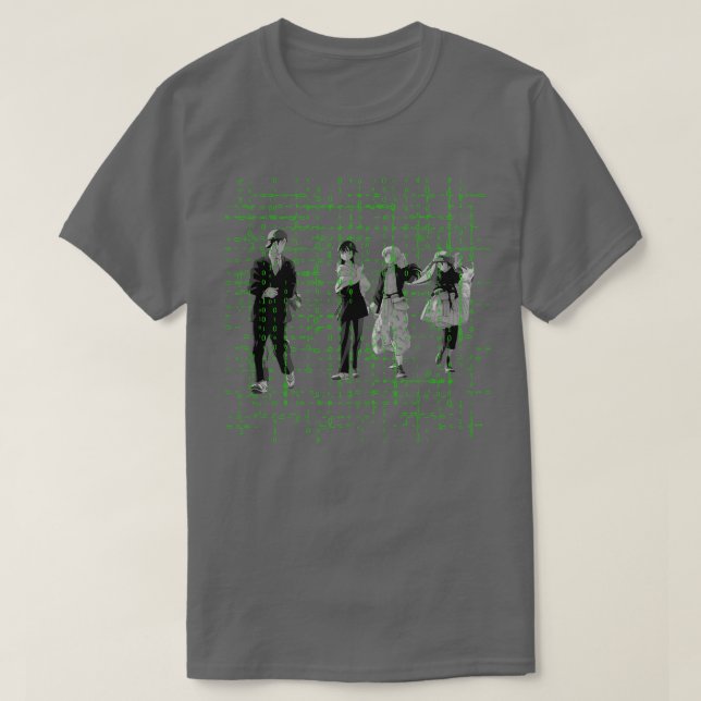 Camiseta perda de geração 1 (Frente do Design)