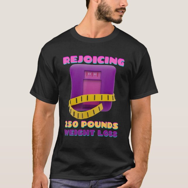 Camiseta Perda de Peso de 250 libras (Frente)