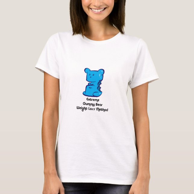 Camiseta Perda de peso gomosa do urso (Frente)