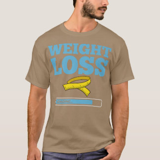 Camiseta Perda de Peso Motivação Exercício de Exposição Diá