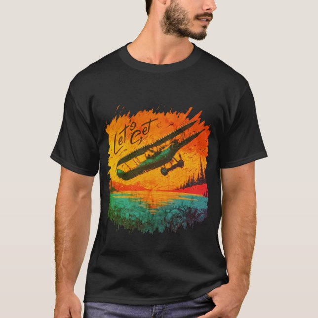 Camiseta Perda de vamos (Aguardações de Aventura) (Frente)