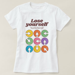 Camiseta Perda Para Encontrar A Sua Direção