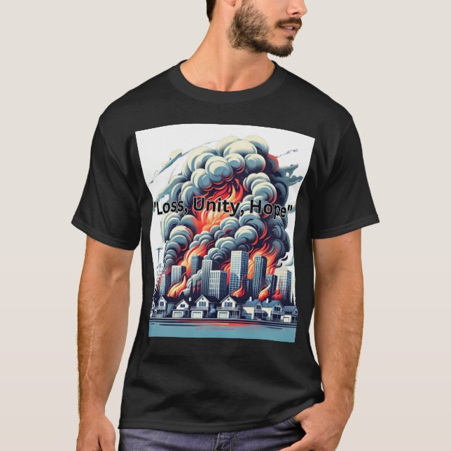 Camiseta Perda, Unidade, Esperança (Frente)