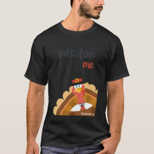 Camiseta Perdão ao Peru de Ação de Graças Divertido Hilaran
