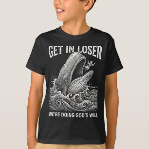 Camiseta Perdedor, estamos fazendo a vontade de Deus, crist