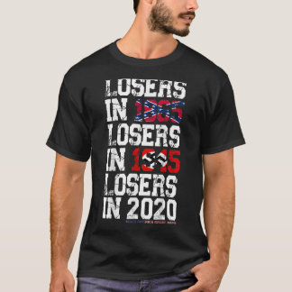 Camiseta perdedores em 1865 perdedores em 1945 em 2020