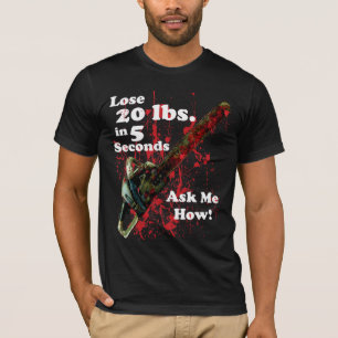 Camiseta Perder 20 libras em uma dieta de 5 segundos