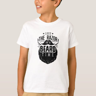 Camiseta Perder a lâmina o tempo da barba