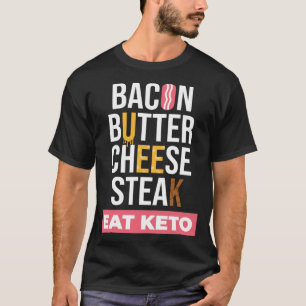 Camiseta Perder de Keto I Comida saudável Dieta Ketogênica
