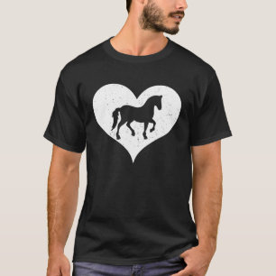 Camiseta Perder Heart Pferdenarr Animal Love Animal Friend