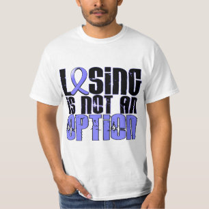 Camiseta Perder não é um cancro da próstata da opção