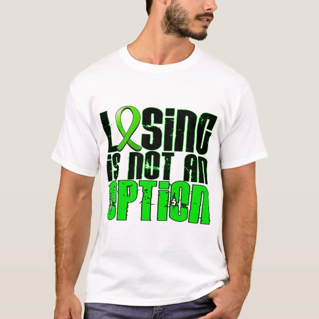 Camiseta Perder não é uma doença de Lyme da opção (Frente)