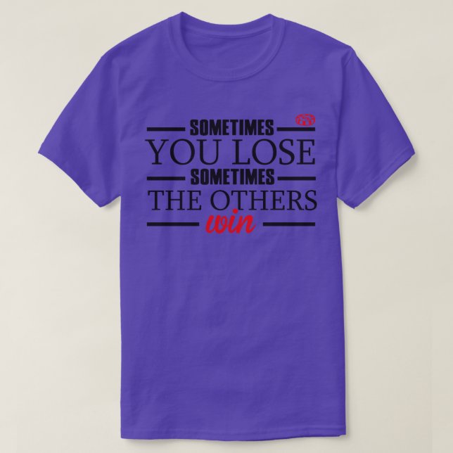 Camiseta Perder Win (Frente do Design)