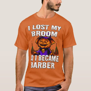 Camiseta Perdi A Minha Irmandade, Então Tornei-Me Barber 2