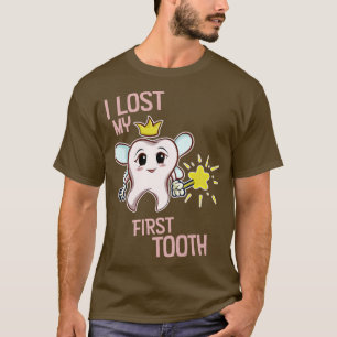 Camiseta Perdi minha primeira fada dos dentes