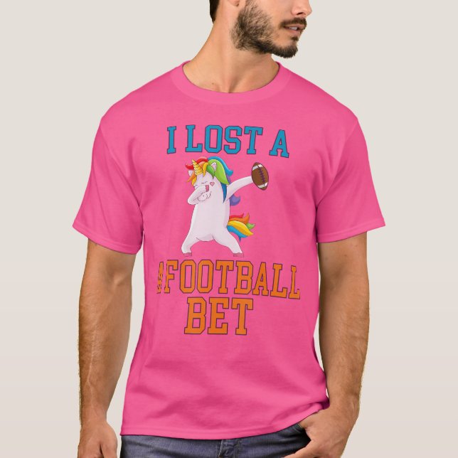 Camiseta Perdi Uma Aposta De Futebol (Frente)