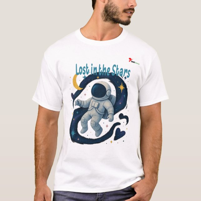 Camiseta Perdido nas Estrelas (Frente)