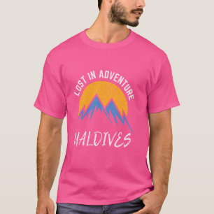 Camiseta Perdido no Adventure Maldives Vintage Maldives Vac